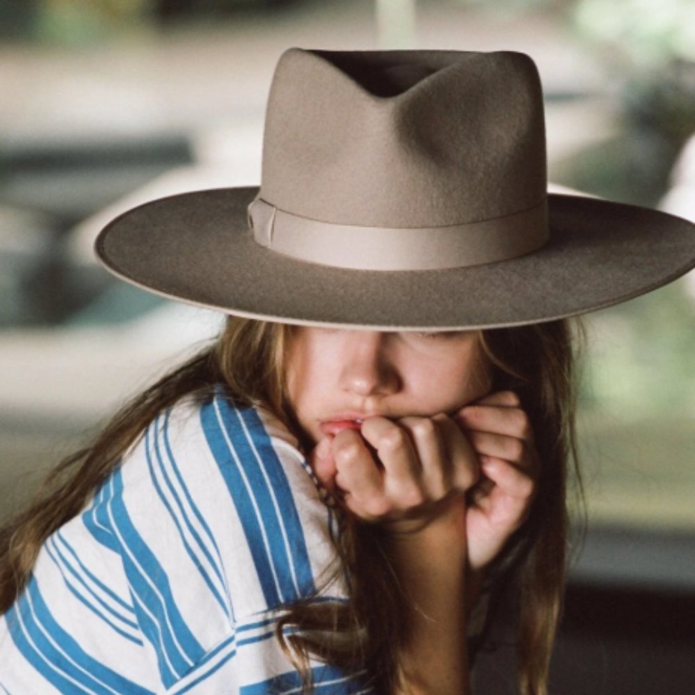 Lack of Color Zulu Rancher Fedora in Sand